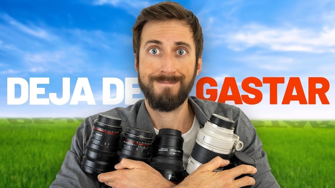 Como Dejar de Gastar Dinero en Equipo de Foto Que NO Necesitas