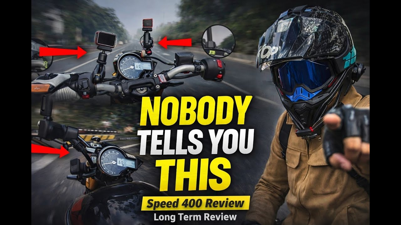 Triumph Speed 400 Long Term Review – NOBODY TALKS ABOUT THIS! + DJI Osmo nano