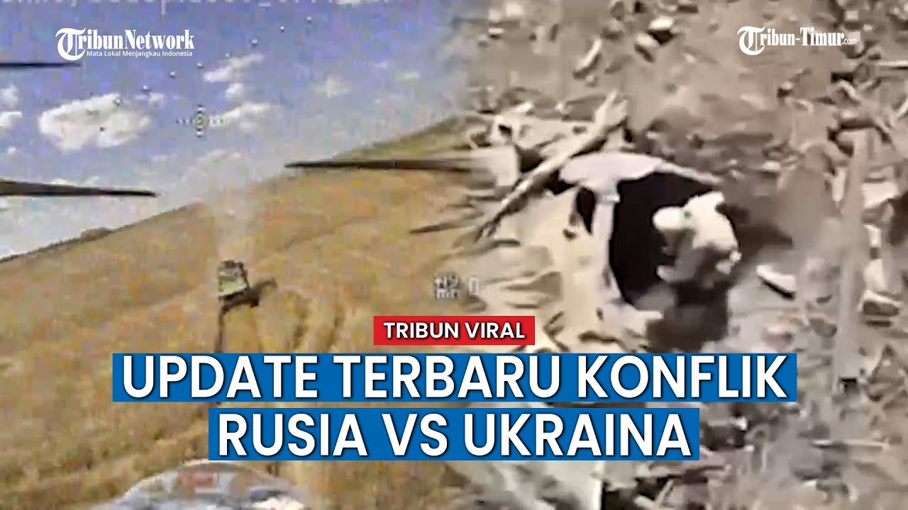 UPDATE TERBARU Perang Rusia vs Ukraina, Serangan Besar-besaran Drone FPV Rusia!