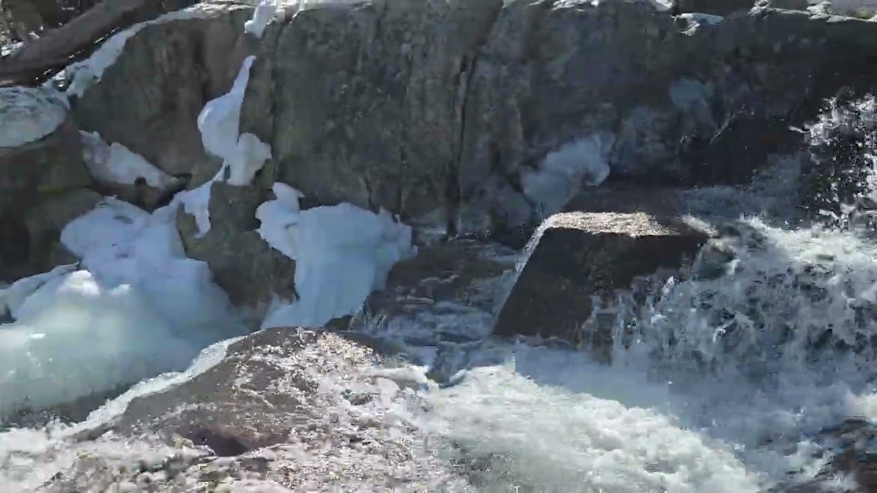 Waterfalls Above Emerald Bay in Lake Tahoe