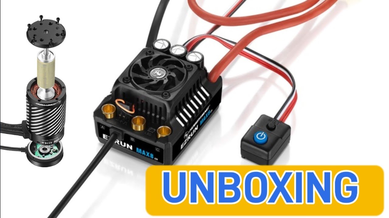 UNBOX Hobbywing Max8 G2 Combo