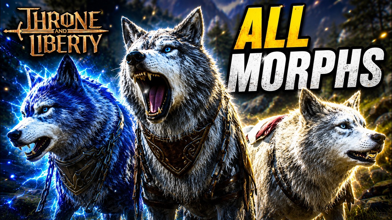 THRONE AND LIBERTY - Toutes les Morphs sur les serveurs coréens !
