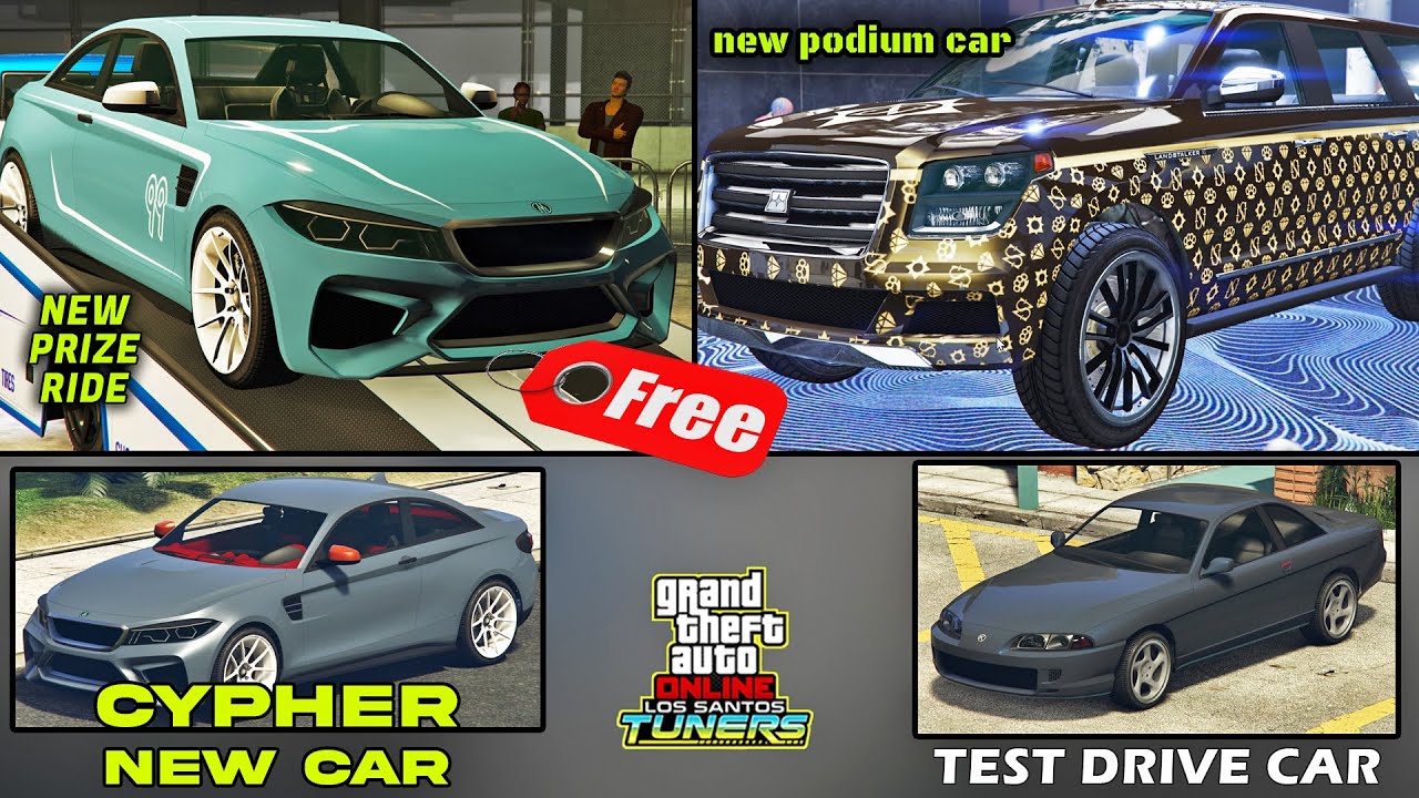 GTA 5 Online | NEW DLC CYPHER | Weekly Update | Landstalker XL NEW Podium Car | PRIZE RIDE : CYPHER