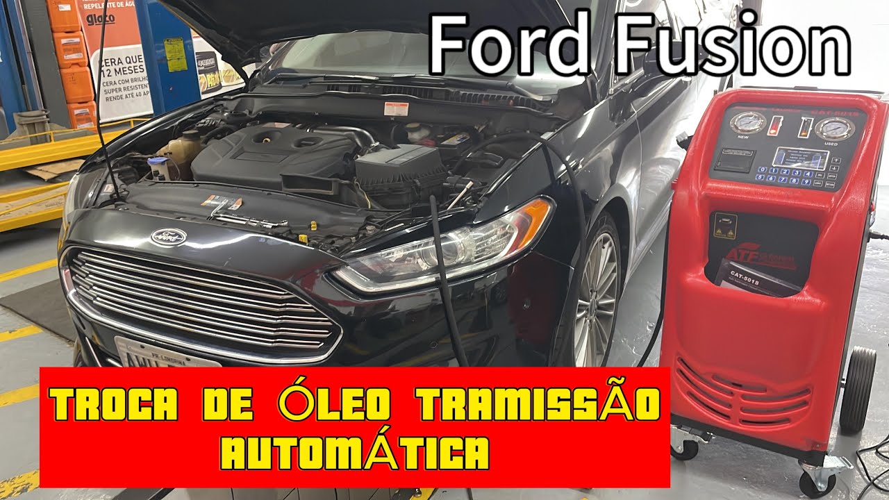 TROCA DE ÓLEO DE CAMBIO AUTOMÁTICO FORD FUSION TITANIUM ECOBOOST AWD