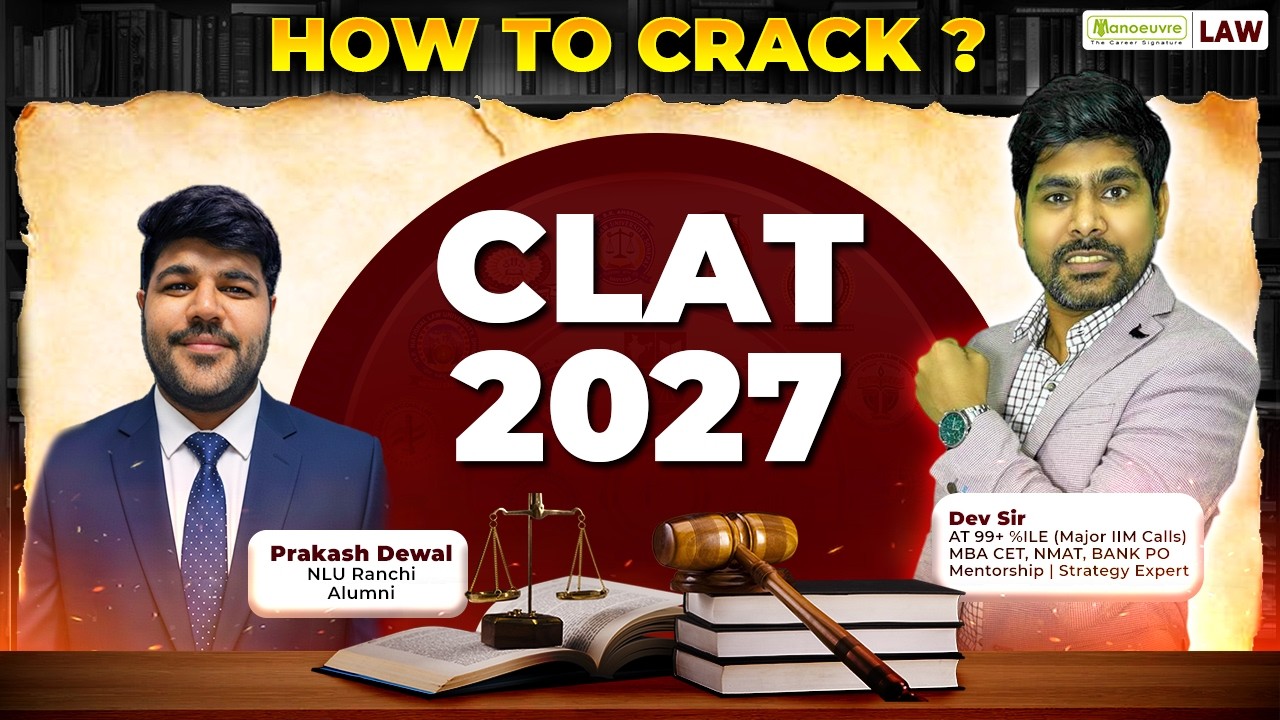 How to Crack CLAT 2027 in First Attempt? | CLAT 2027 Complete Preparation Roadmap & Get Top NLU