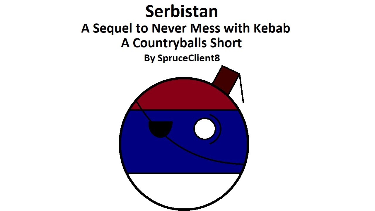 Serbistan - Countryballs Short
