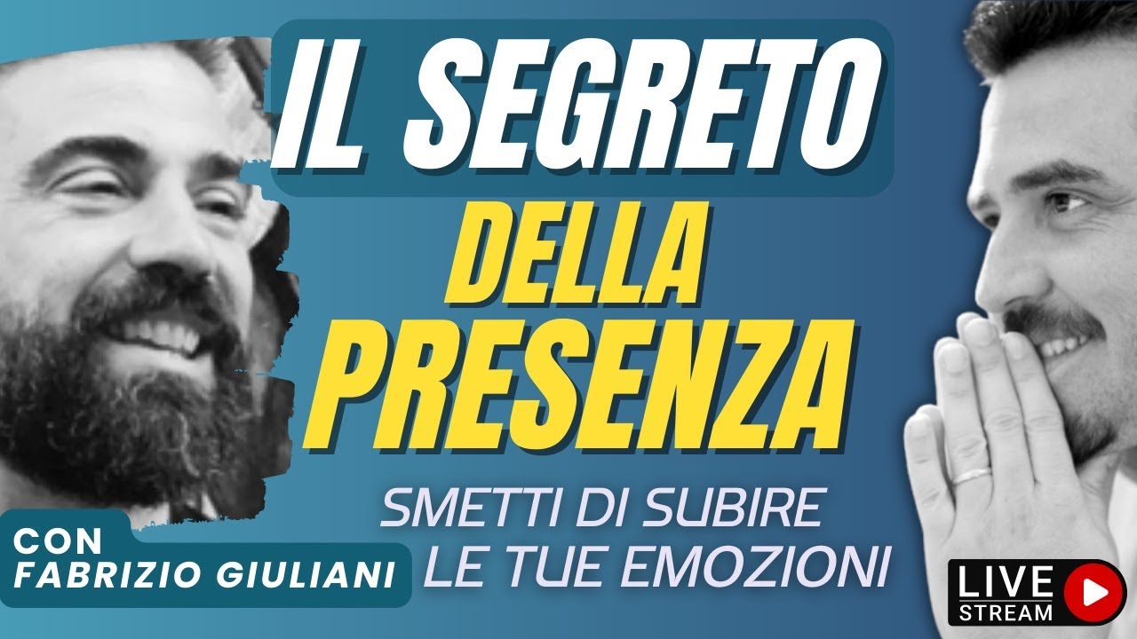 Il segreto della presenza: smetti di subire le tue emozioni 📱