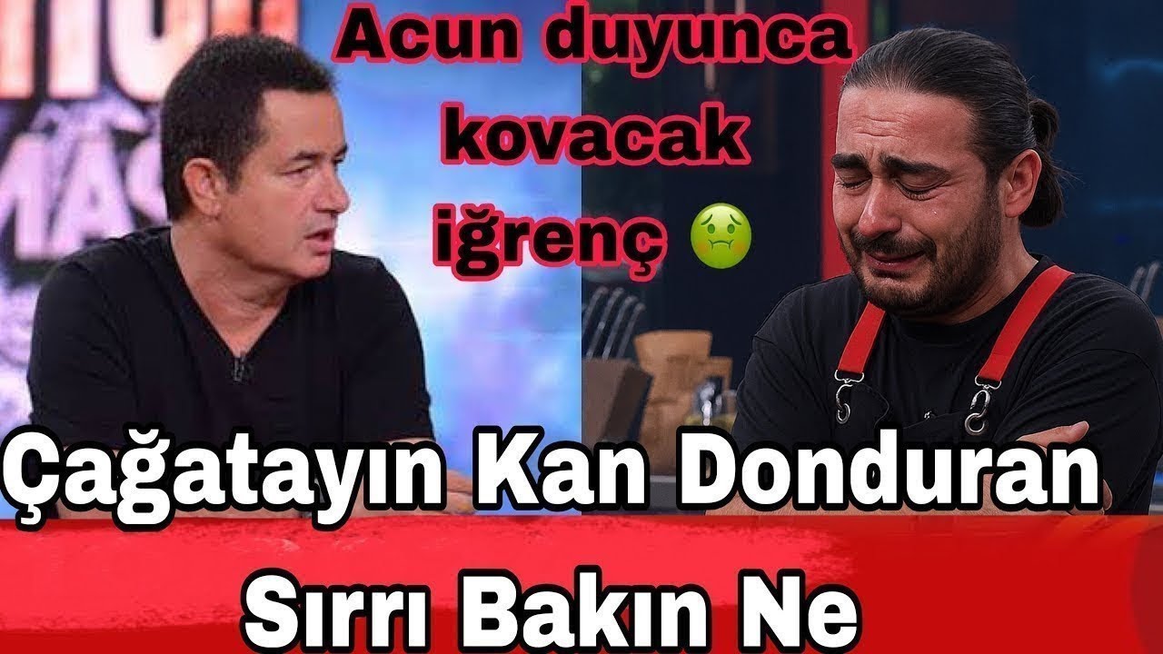 Masterchef &Ccedil;ağatay Hakkında Kimsenin Bilmediği Kan Donduran Ger&ccedil;ek Bakın Aslında Kimmiş Diskalifiye