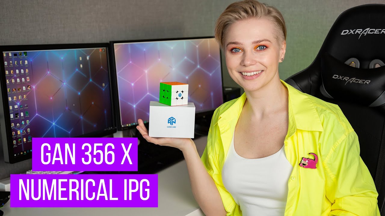 Распаковка и обзор Gan 356 X Numerical IPG 3x3x3 #GAN356X