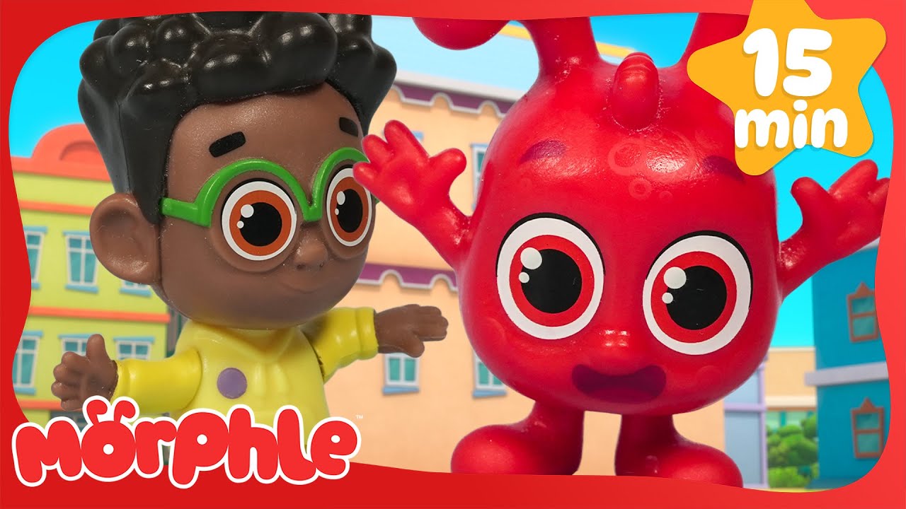 Jordie's Pie Chase! 🥧 | Morphle's Toy Adventure 🚀 | Kids Playground Videos