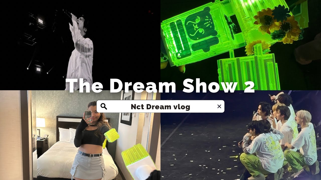 The Dream Show 2 Concert Vlog | {Newark 04/06/2023}