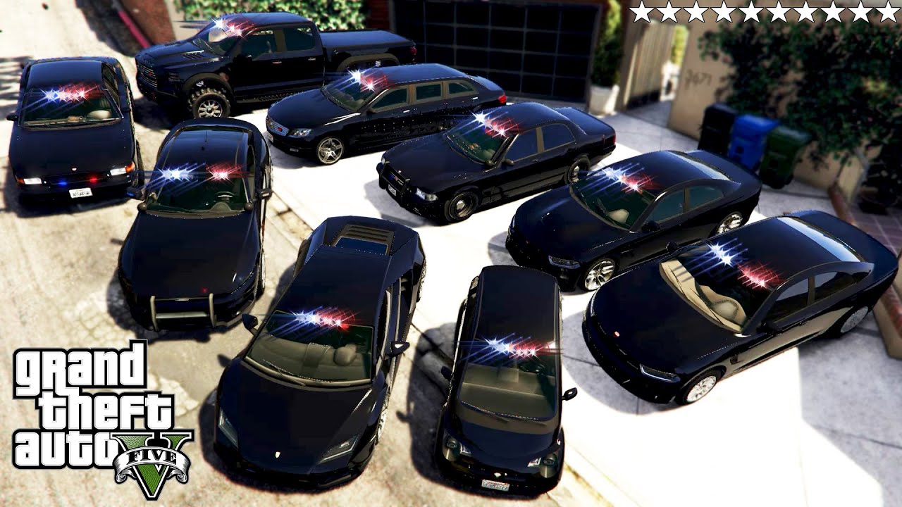 GTA 5 - Stealing UNDERCOVER POLICE CARS With Franklin | (Real Life Cars #89)