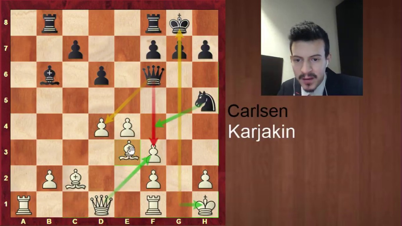 Karjakin Carlsen Partie 9 variante Yurtaev