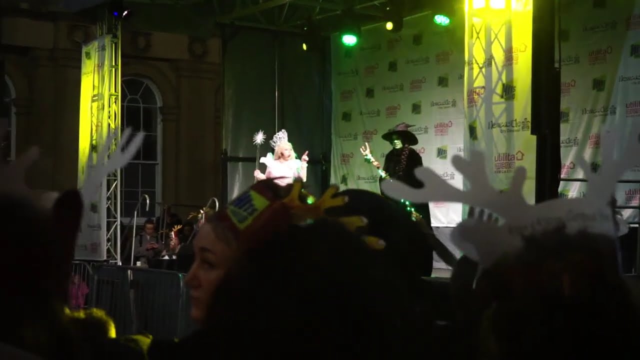 Newcastle Christmas Lights Switch On Show 2025