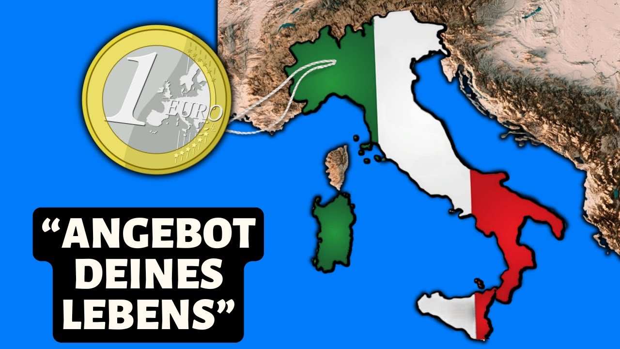 Warum Italien dich jetzt fürs Auswandern bezahlt