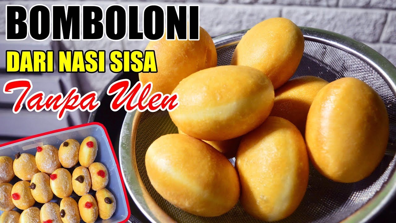 Bomboloni dari Nasi Sisa | Lembut dengan Teknik Autolysis