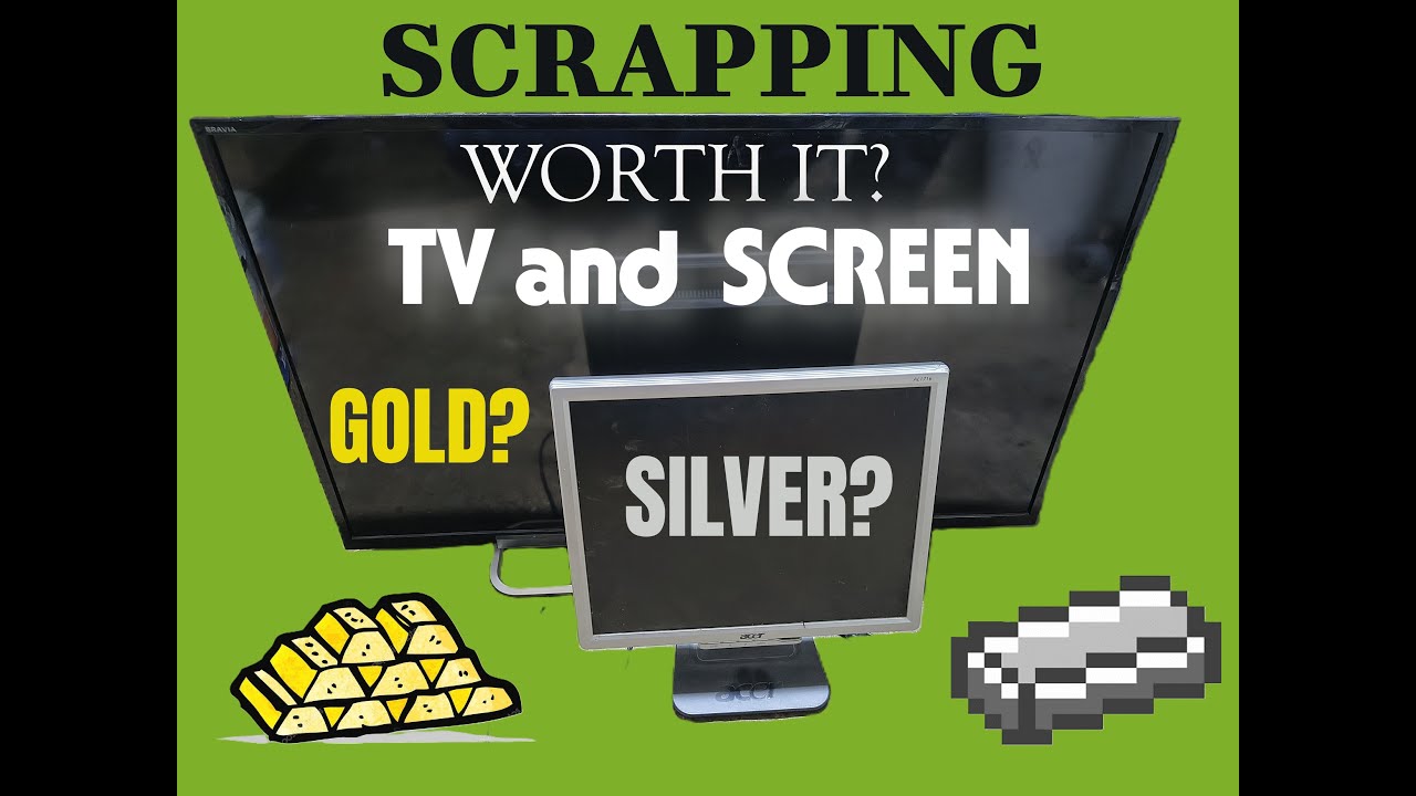 Scrap TV -  kovy &  desky | TV Teardown - & Scrap Metals