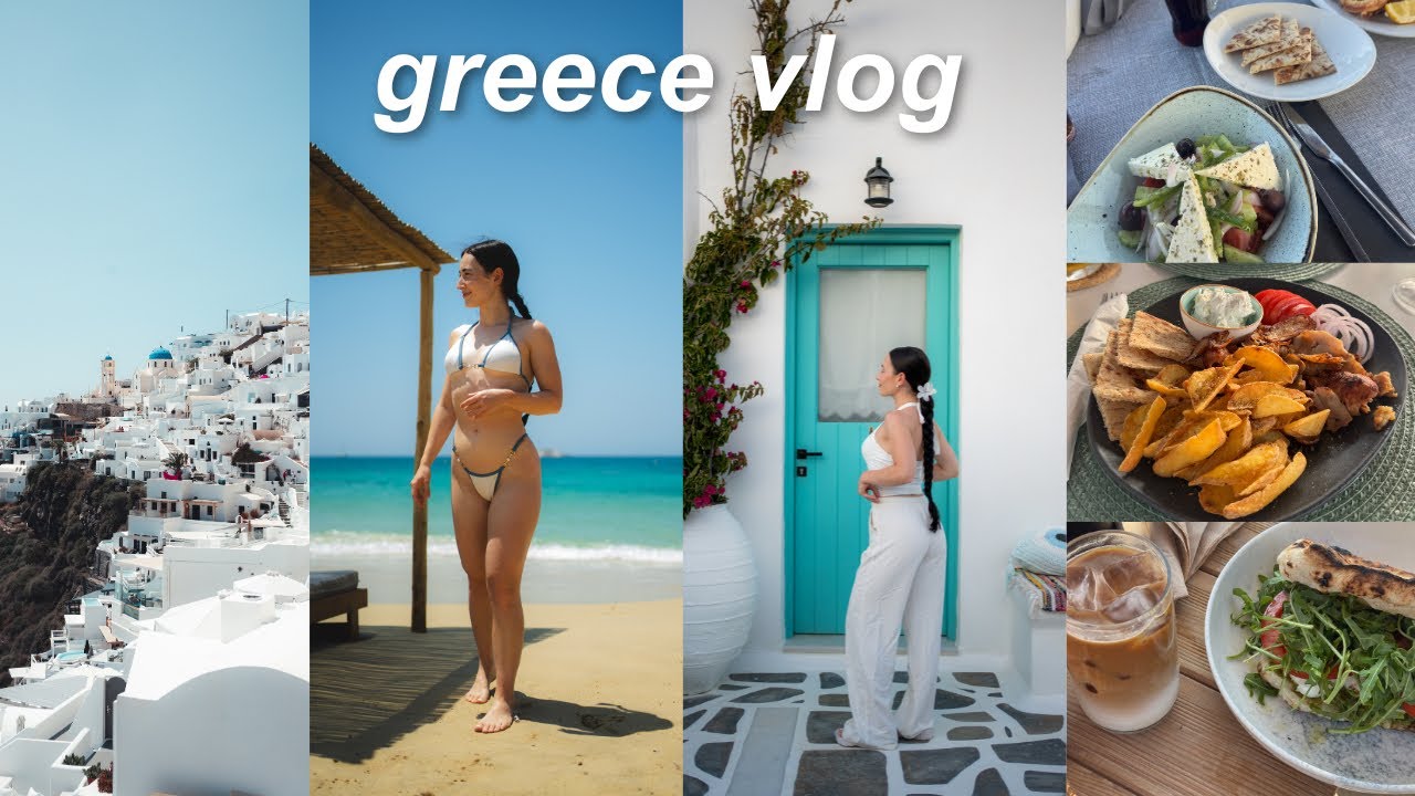 Greece Travel Vlog 2025 I Santorini and Naxos