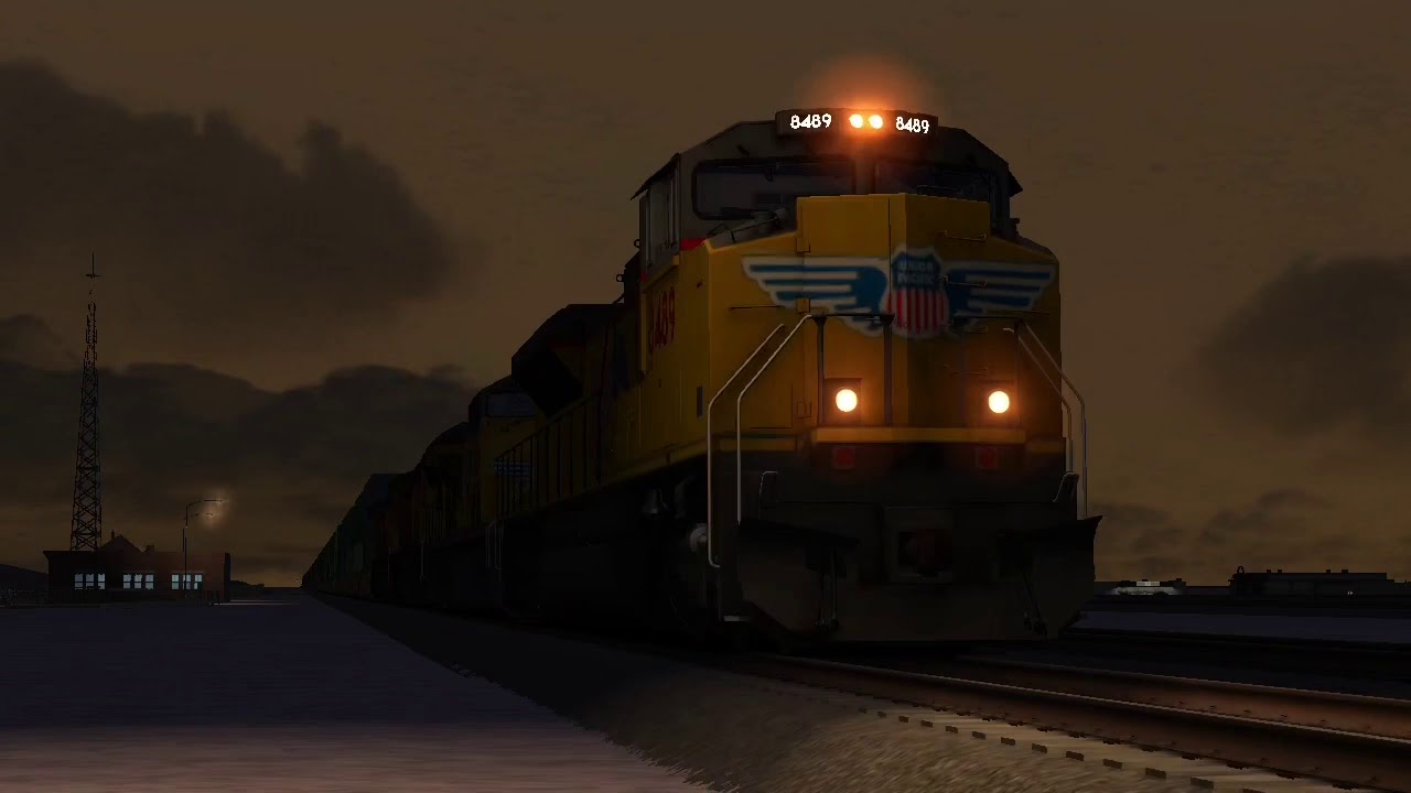 Train Simulator 2020: One Hour Of Union Pacific Trains In Deming, New Mexico