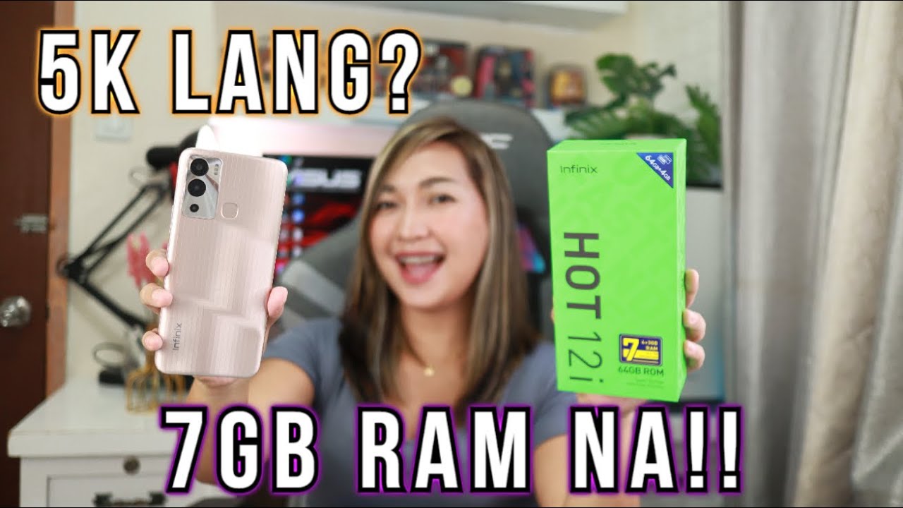 INFINIX HOT 12i : Unboxing & Review