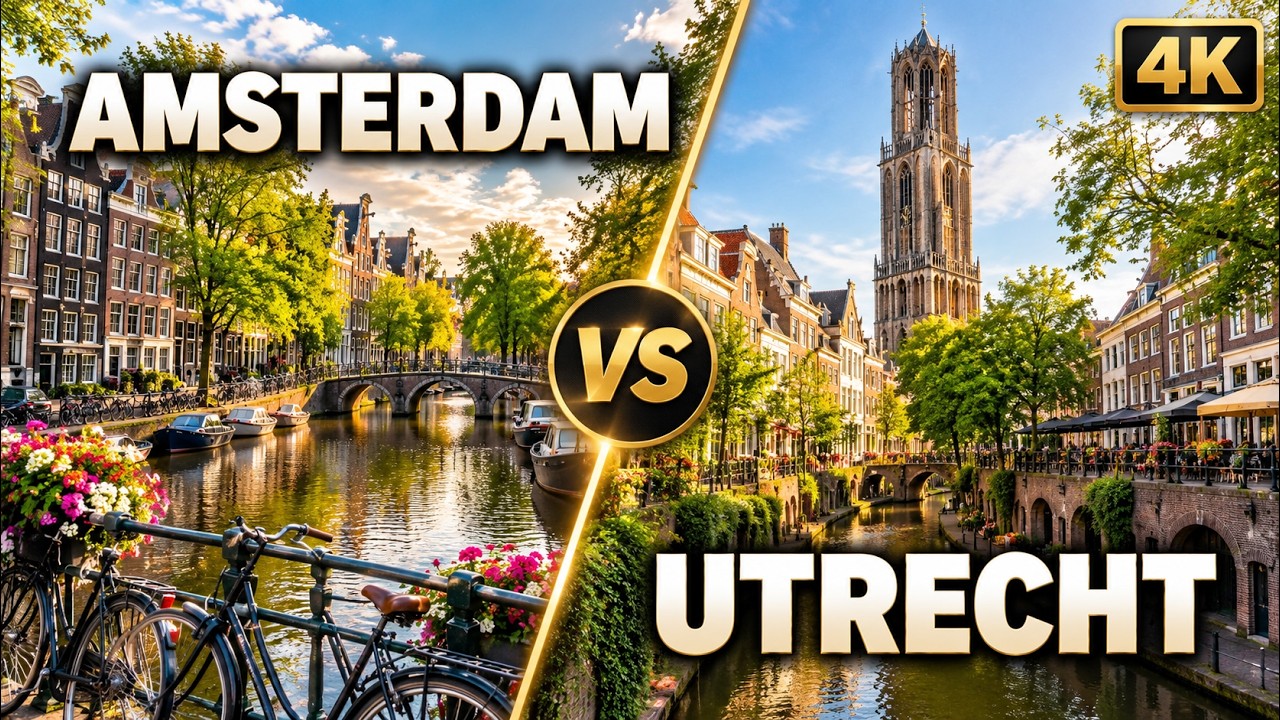 Amsterdam vs. Utrecht: Which City Wins? (Battle of Dutch Cities)!
