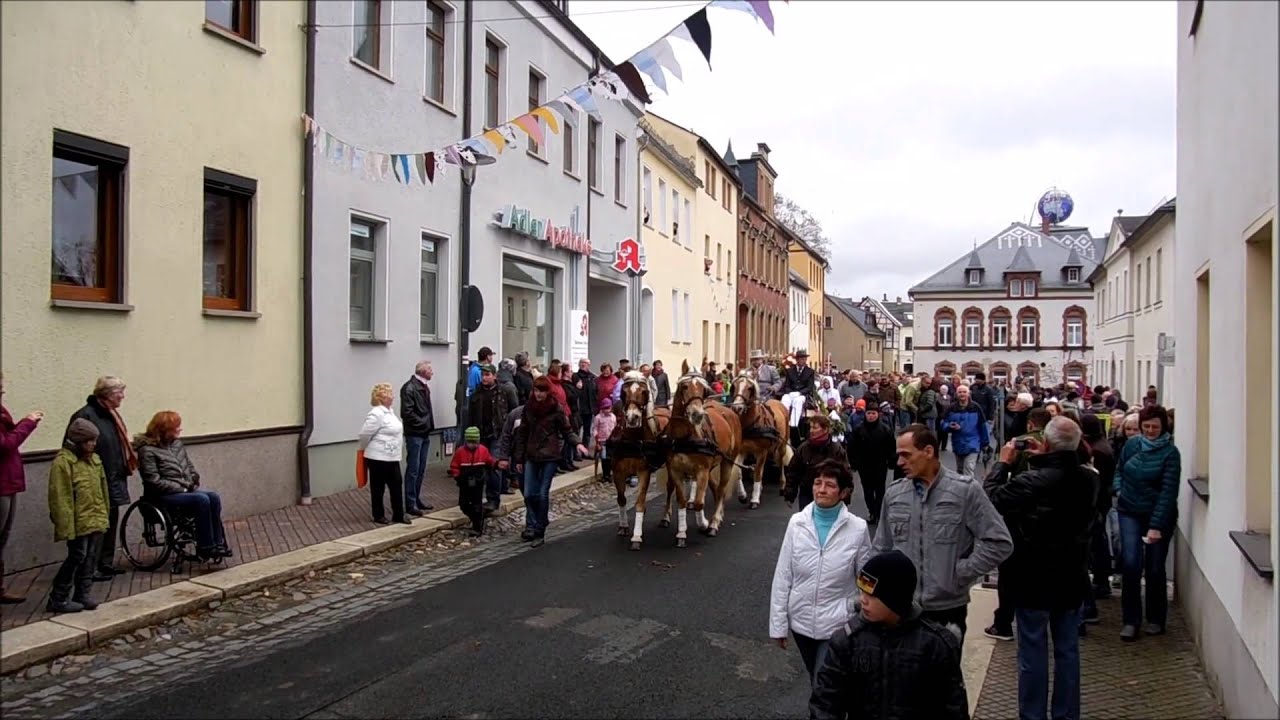 Festumzug 16.11.2014 zur Glockenweihe in Pausa