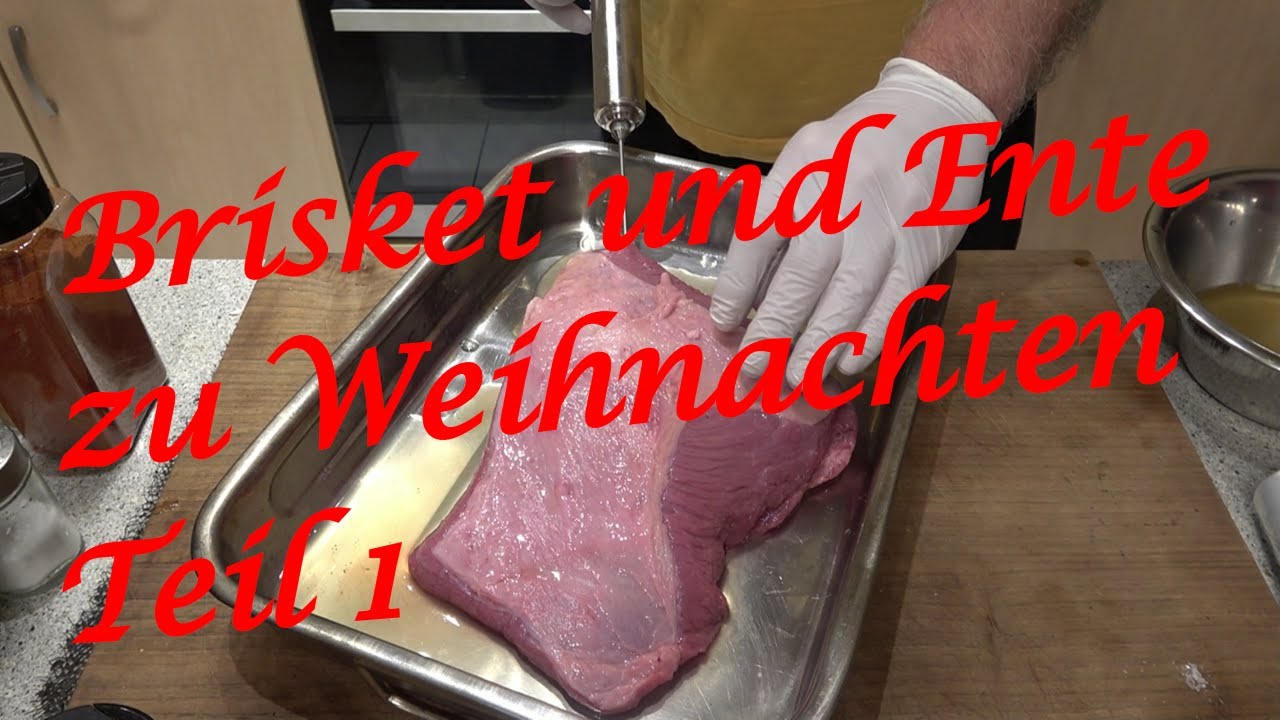 Brisket und Ente zu Weihnachten Teil 1 - Der Grilljunky 840