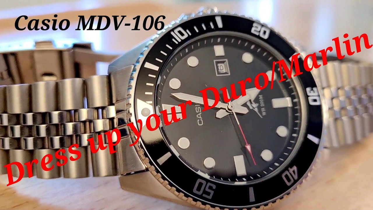 Casio duro MDV-106 dress it up in a posh frock! cos why not! 😁