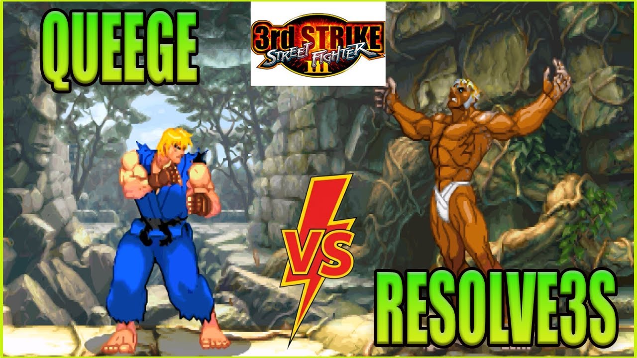 🔥Street Fighter III: 3rd Strike🔥QUEEGE VS RESOLVE3S🔥FT 05🔥