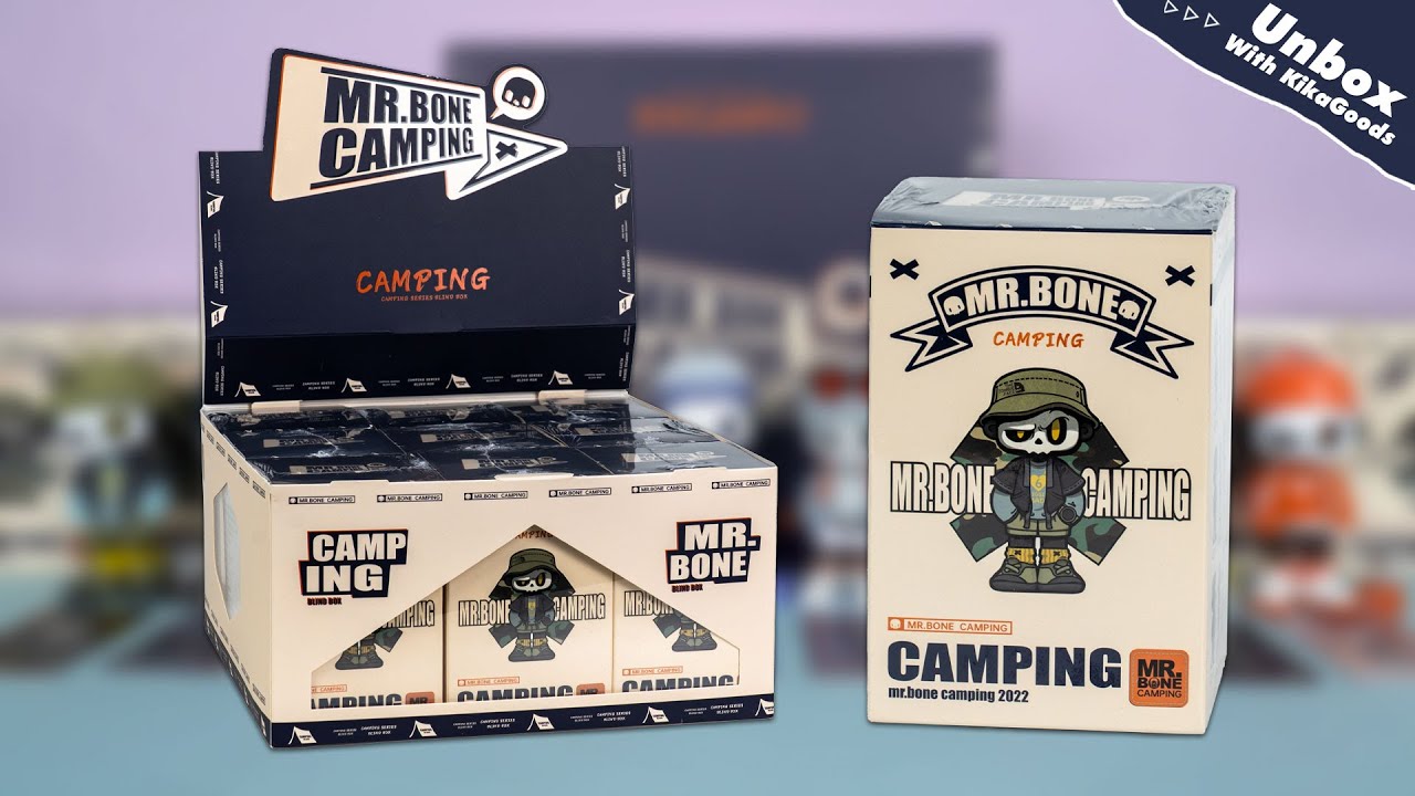 Распаковка закрытой коробки серии MR.BONE Camping #kikagoods #распаковка #asmr #кукла #фигурка #мило