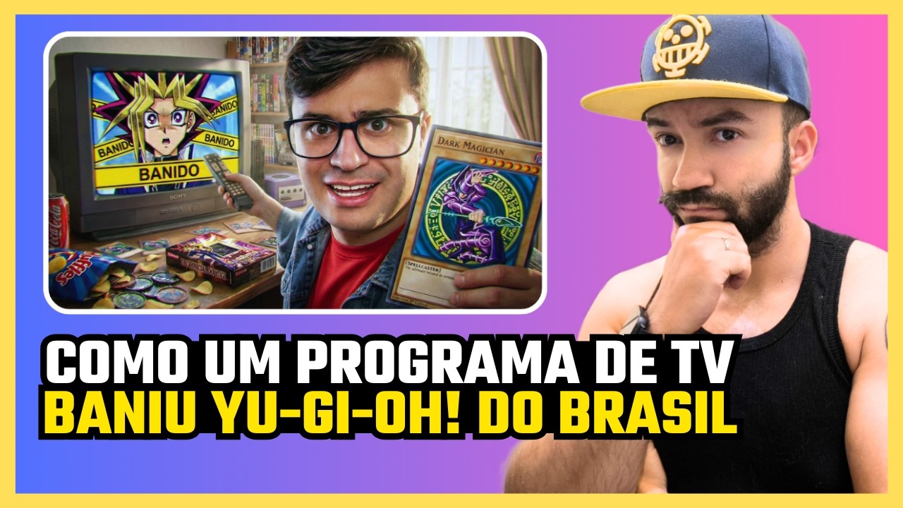 REACT Fiaspo: Como Yu-Gi-Oh! Quase ACABOU no BRASIL