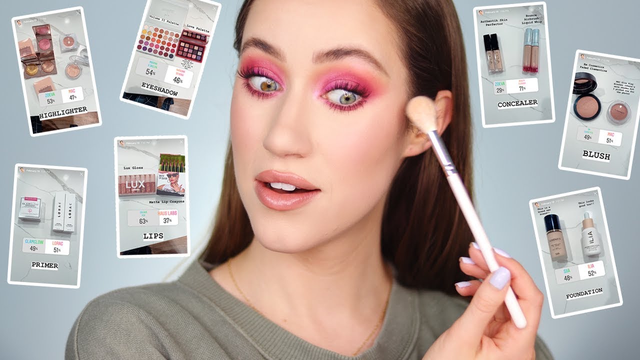 You Picked New Makeup for Me to Try 😱