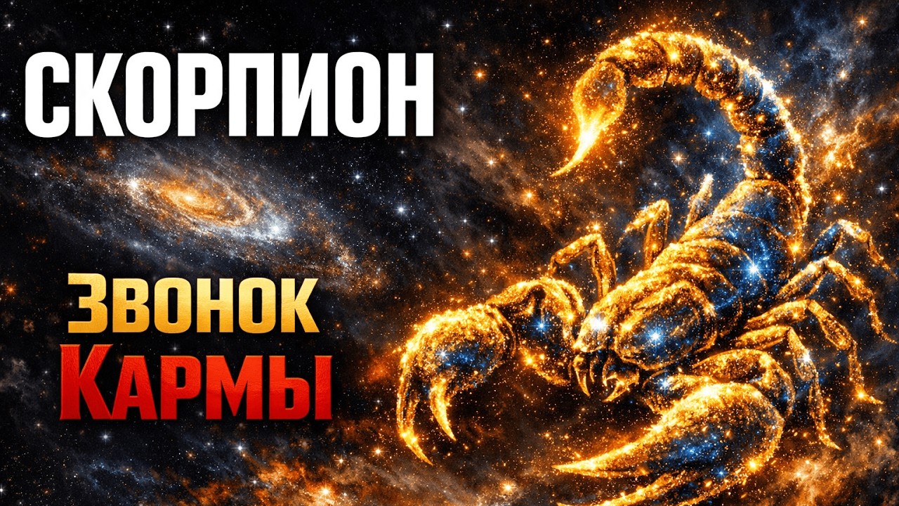 СКОРПИОН: Один неожиданный звонок изменит твою финансовую картину. Гороскоп