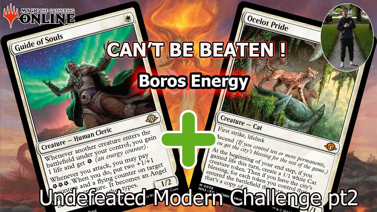 I FINALLY did it! pt 2 | Undefeated Modern Challenge with Boros Energy | Magic Online