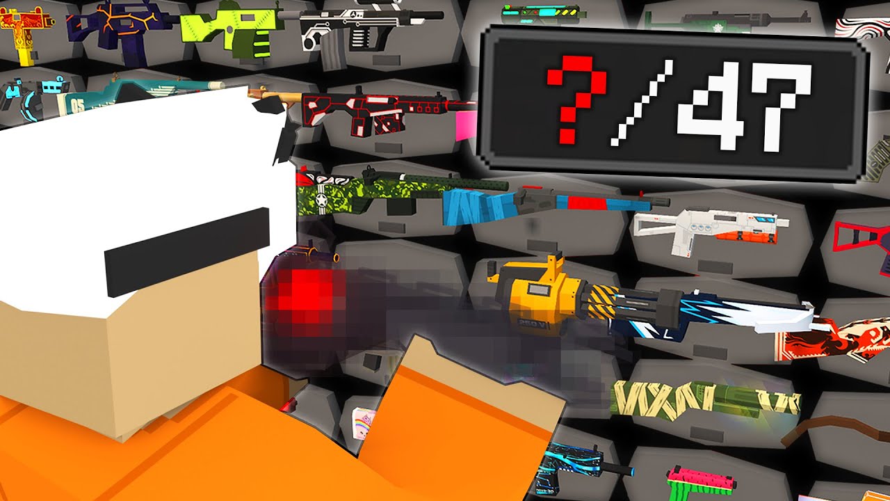 I Tried Collecting EVERY GUN in Unturned Vanilla Survival (Part 1)