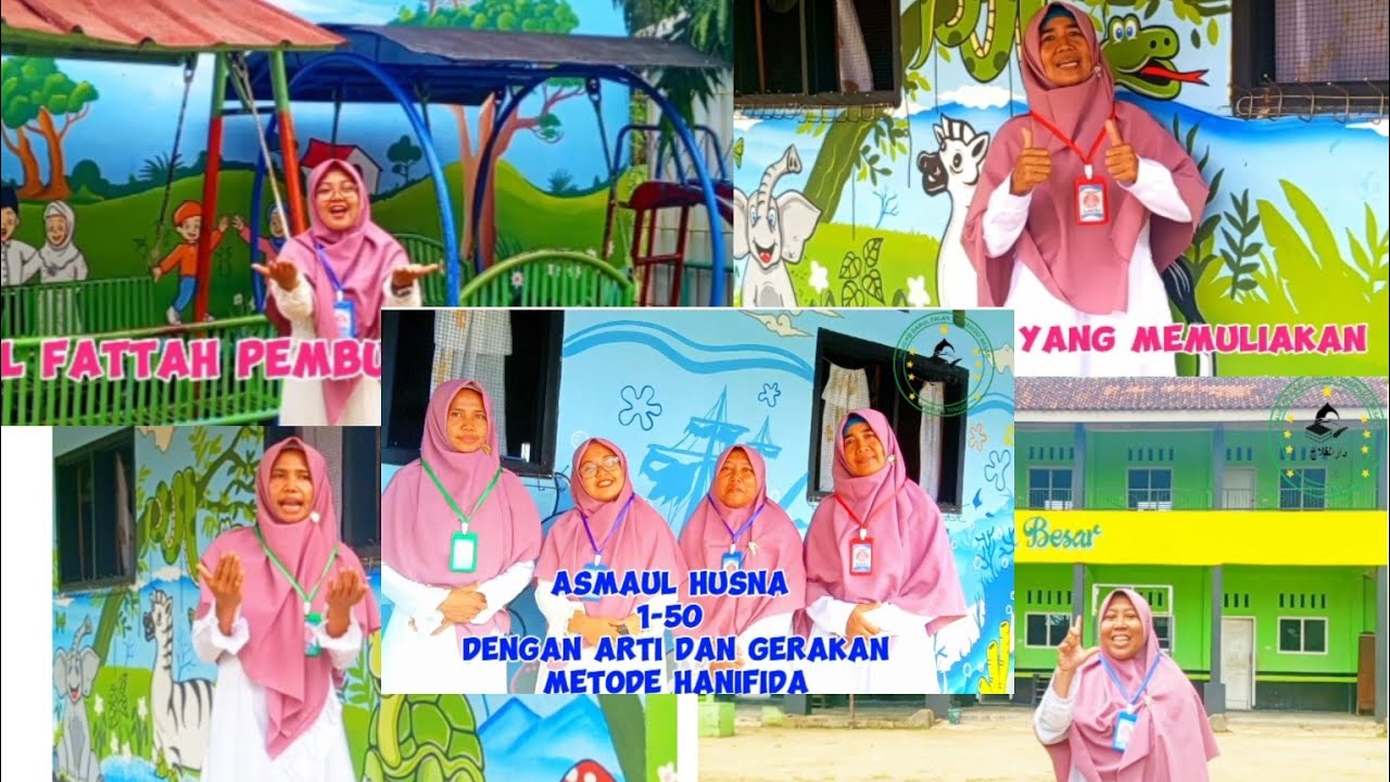 ASMAUL HUSNA 1-50 DENGAN ARTI DAN GERAKAN