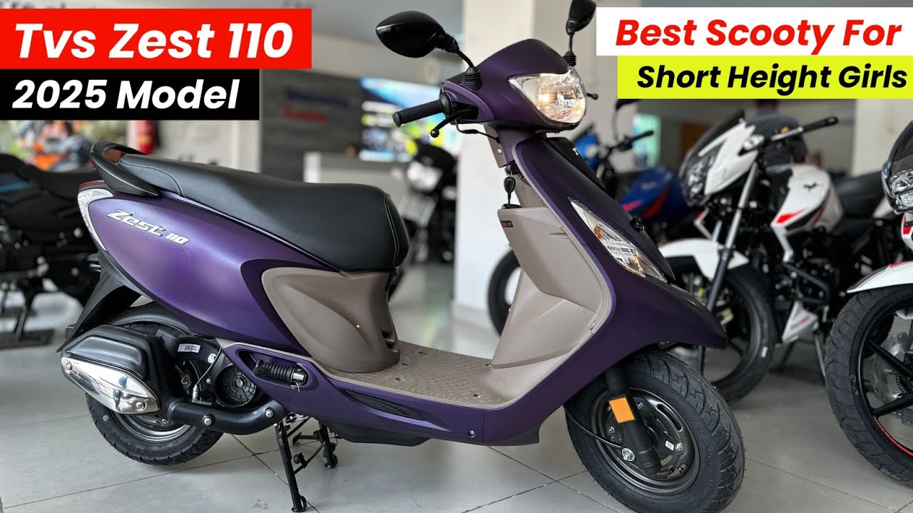 2025 Tvs Zest 110 Detailed Review 💥| Best Scooty for girls | On Road Price |  | Mileage | Top Speed
