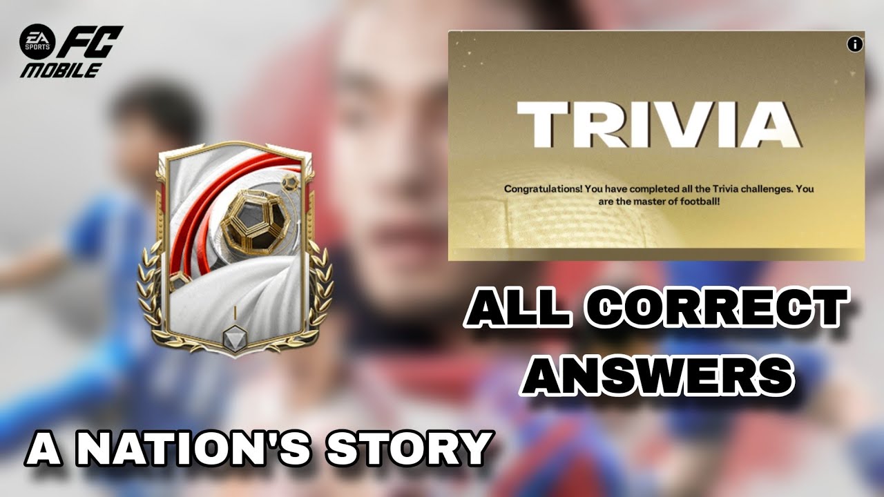 🇯🇵 All Correct Answers for A Nation’s Story Japan Event | FC Mobile 26 Trivia Guide