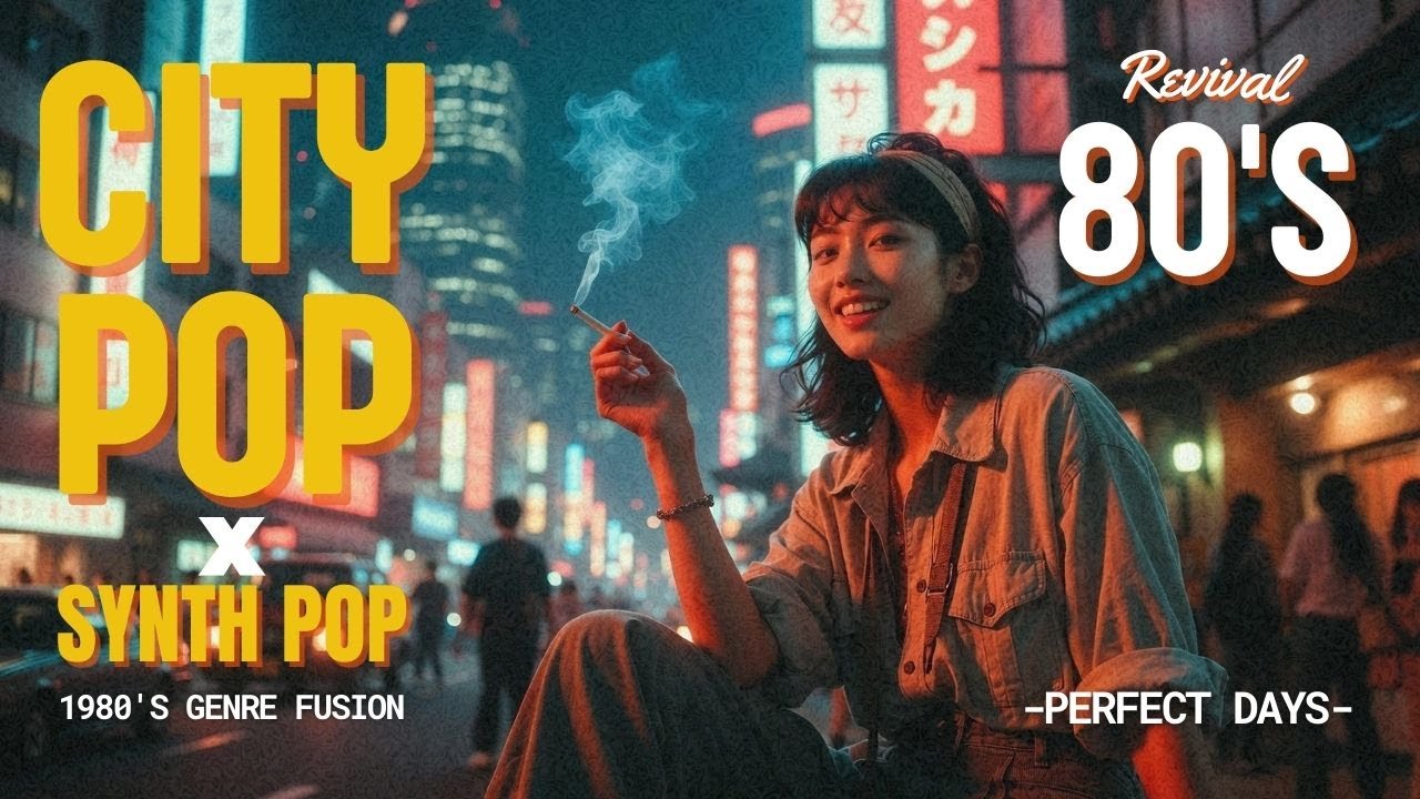 Perfect Days  –  Chill City Pop for Quiet Life Mood |  City Pop x Synth Pop