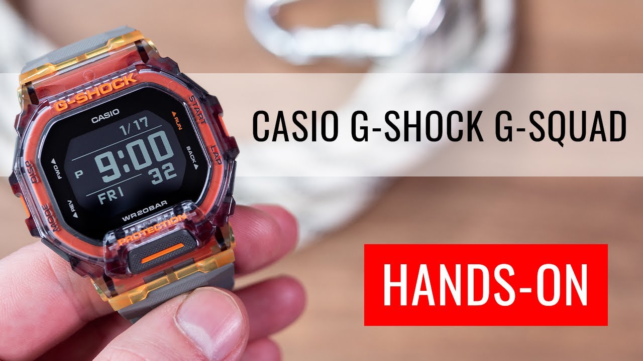 HANDS-ON: Casio G-Shock G-Squad GBD-200SM-1A5ER Skeleton Bezel Series