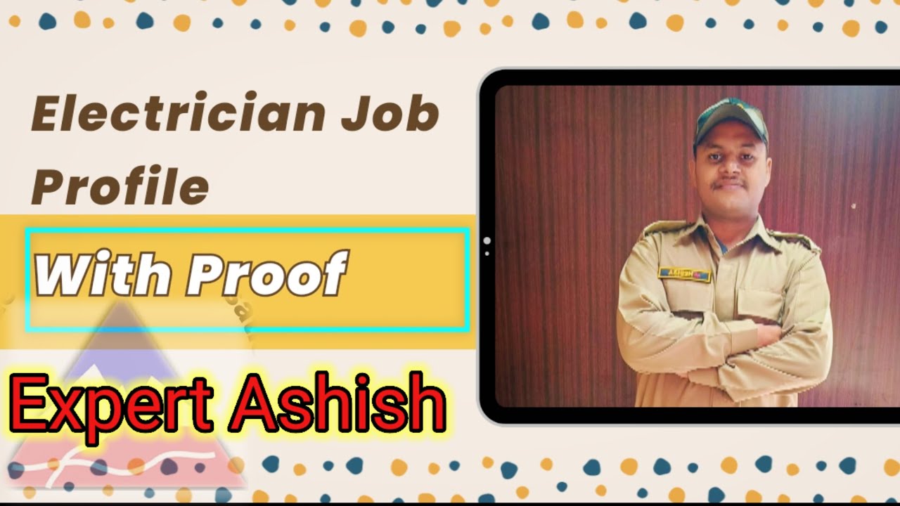 BRO ELECTRICIAN JOB PROFILE  BORDER ROAD ORGANIZATION #bro #army #electrician