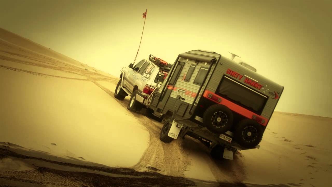 Elite's high performance Offroad Caravan Dirty Harry