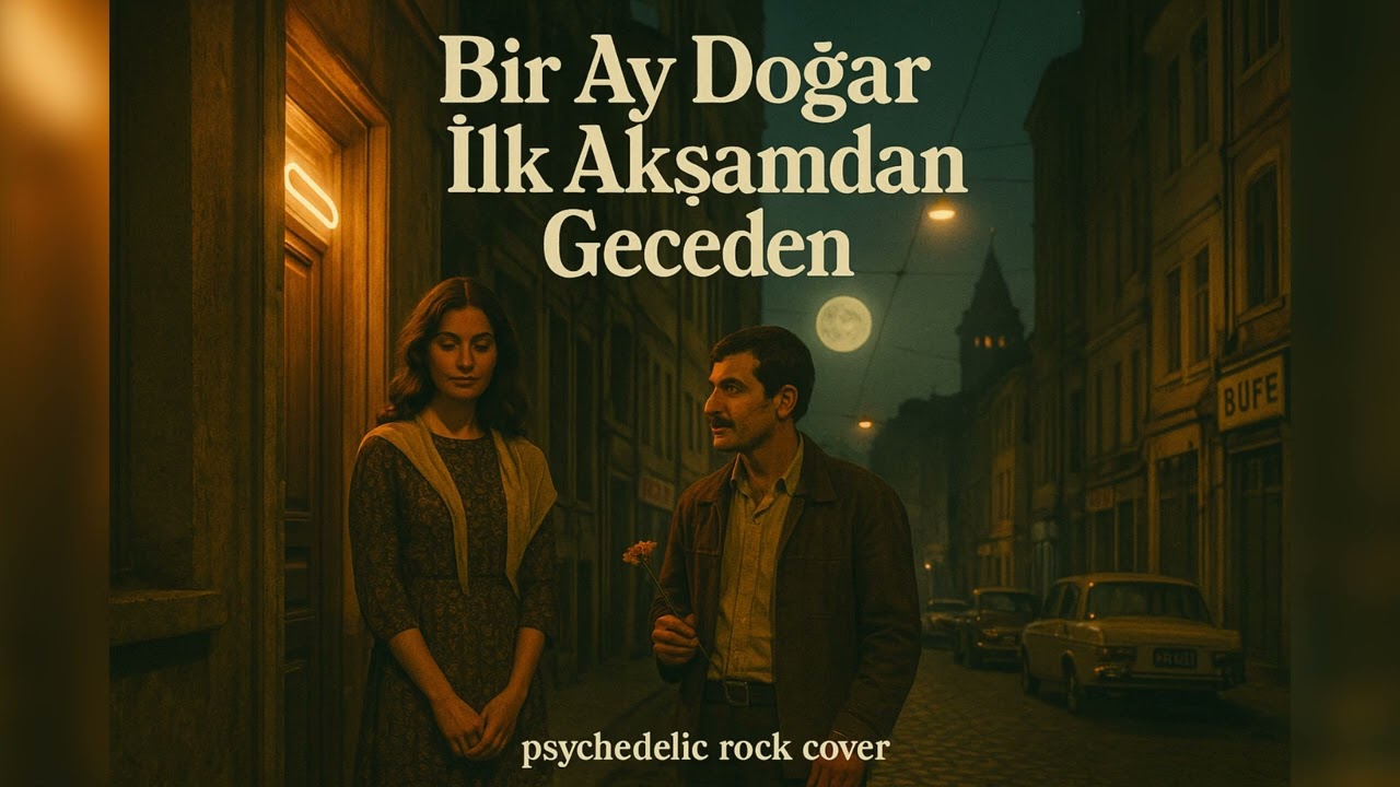 Bir Ay Doğar İlk Akşamdan Geceden | Psychedelic Rock Cover (Anatolian Rock)
