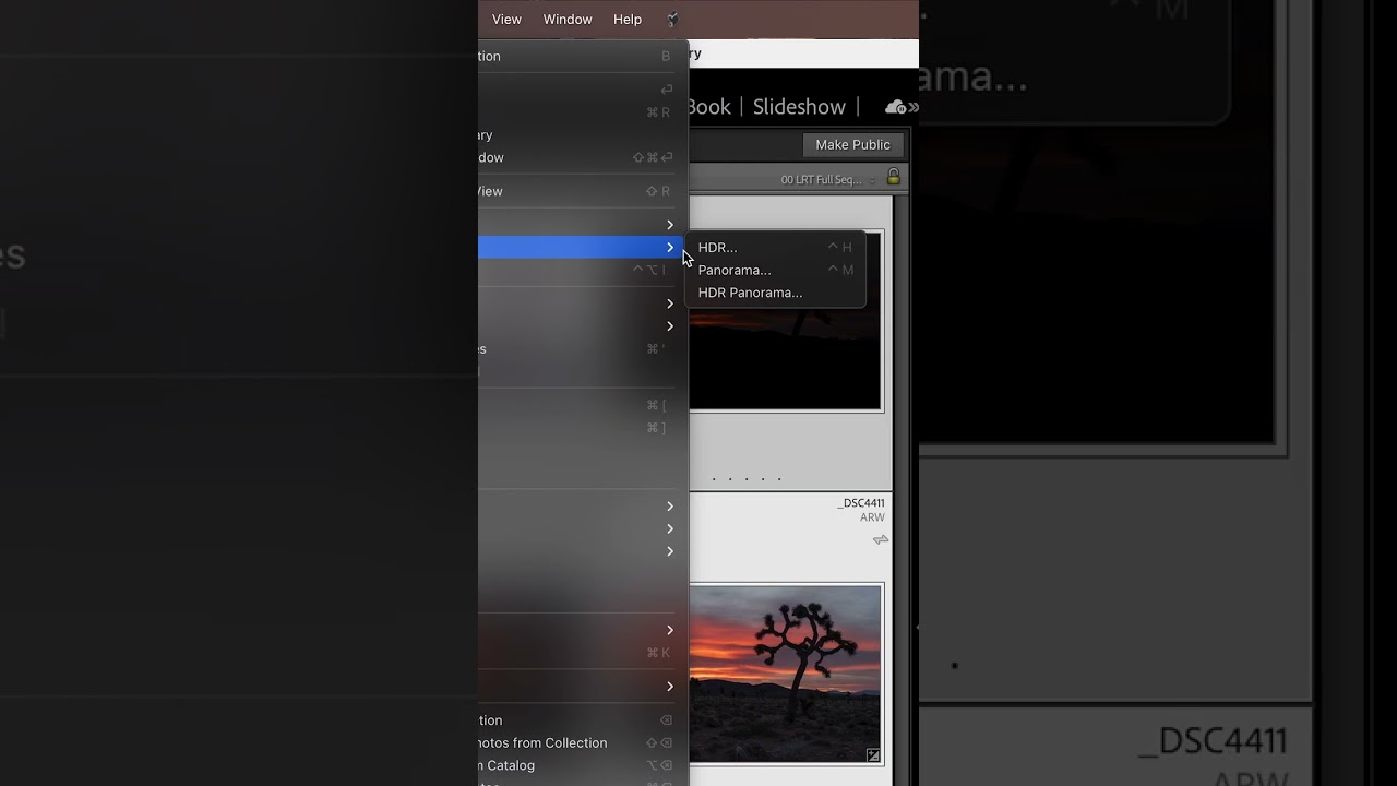 How to Merge HDR Photos in Lightroom Classic