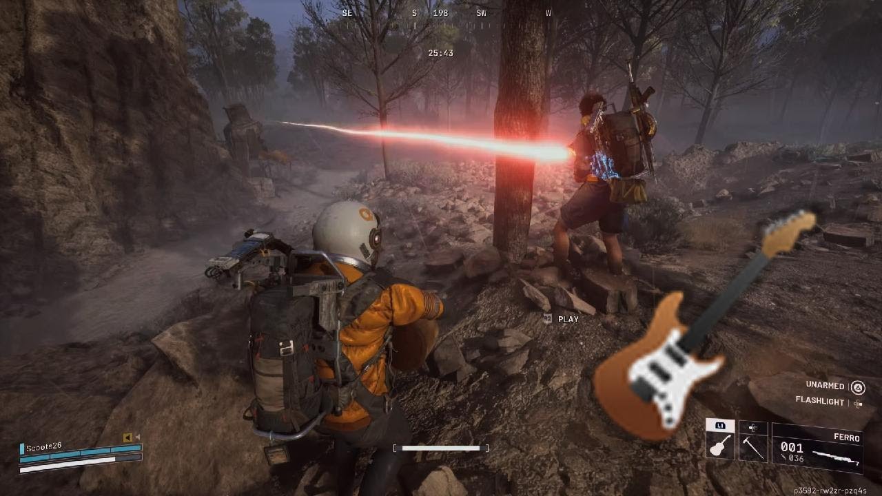 The guitar man