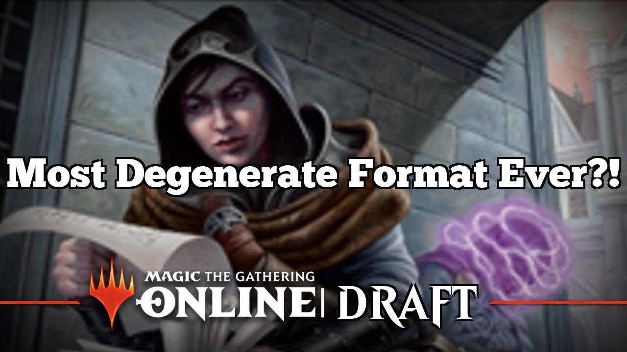 Most Degenerate Format Ever?! | Supreme Vintage Cube Draft [MTGO]