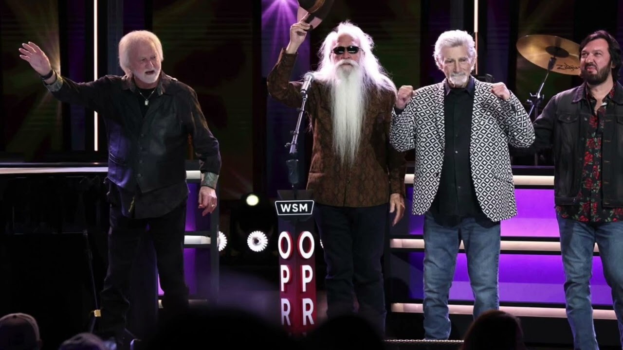 Richard Sterban sings “Elvira” with the Oak Ridge Boys at the Opry tonight after battle with cancer.