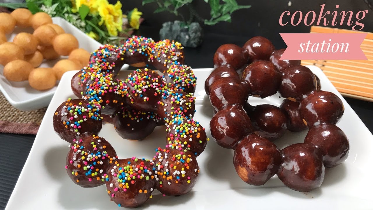 พอนเดอริง โดนัท 🍩 สอนทำโดนัท พอนเดอริง สูตรนวดมือ แบบง่ายๆ | Pondering Donut 🍩🍩