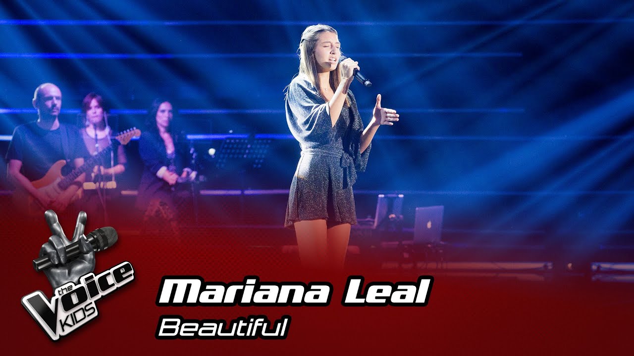 Mariana Leal – “Beautiful” | Prova Cega | The Voice Kids