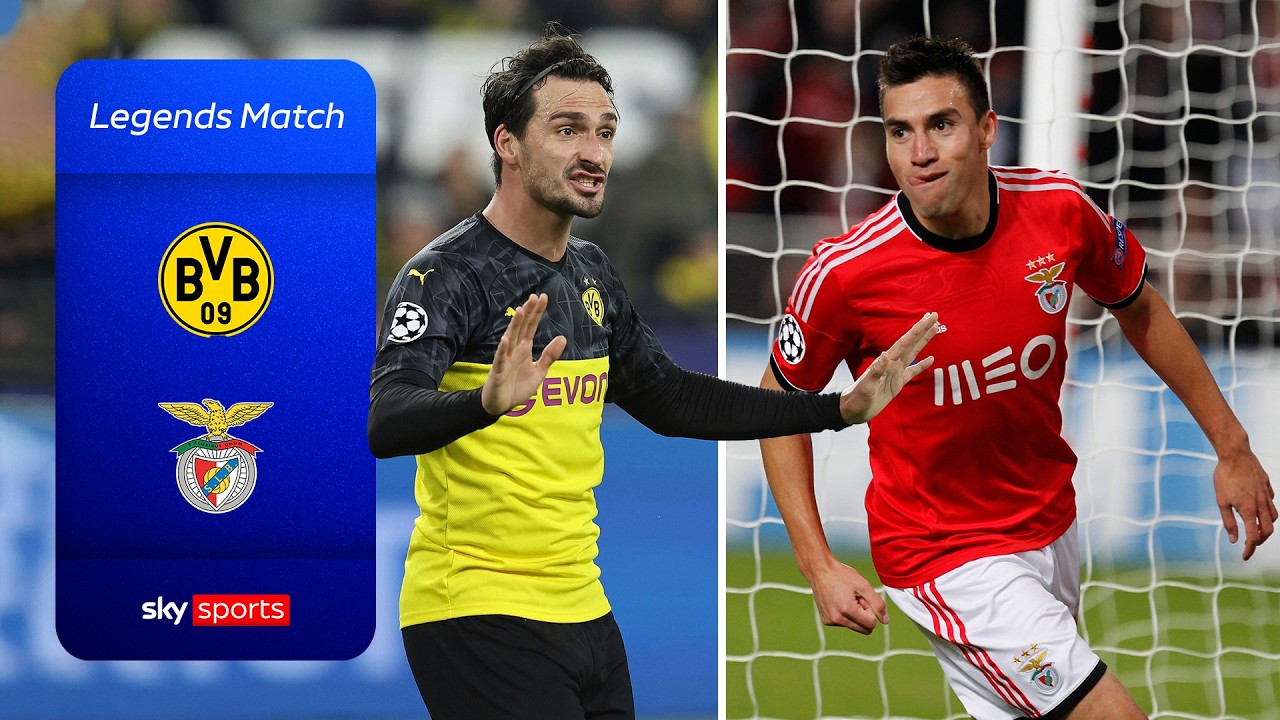 LEGENDS MATCH! Borussia Dortmund vs Benfica